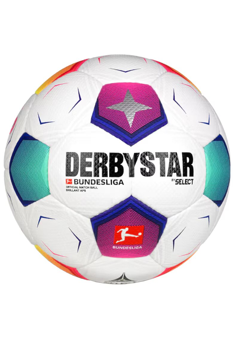 Select Футболна топка - Derbystar Bundesliga Brillant APS v23 FIFA Quality Pro Ball 102011C - Бял
