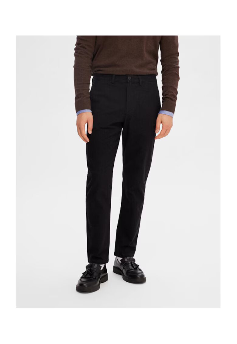 Selected Homme Мъжки панталон - 302634545 - Памук/Рециклиран полиестер/Органичен памук -