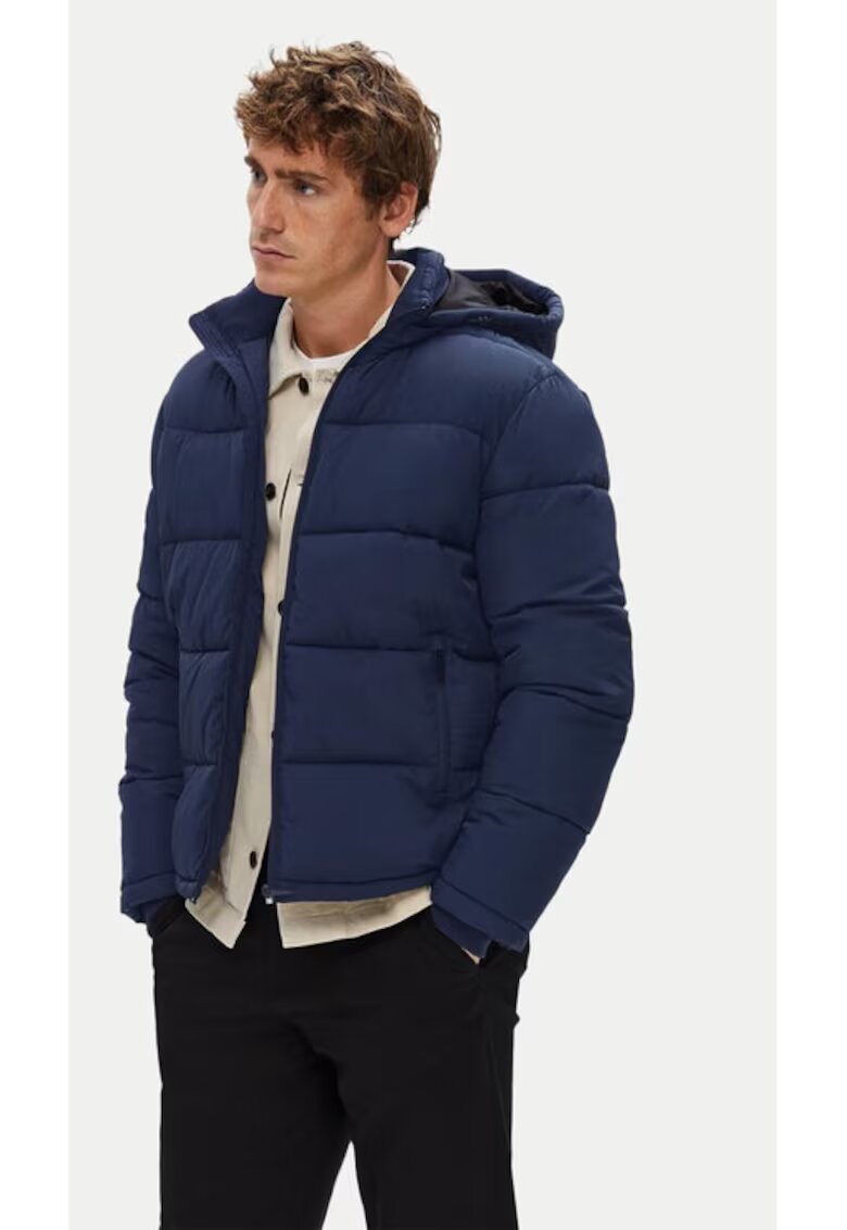 Selected Homme Мъжко яке - Cooper 16089957 - тъмносиньо - найлон