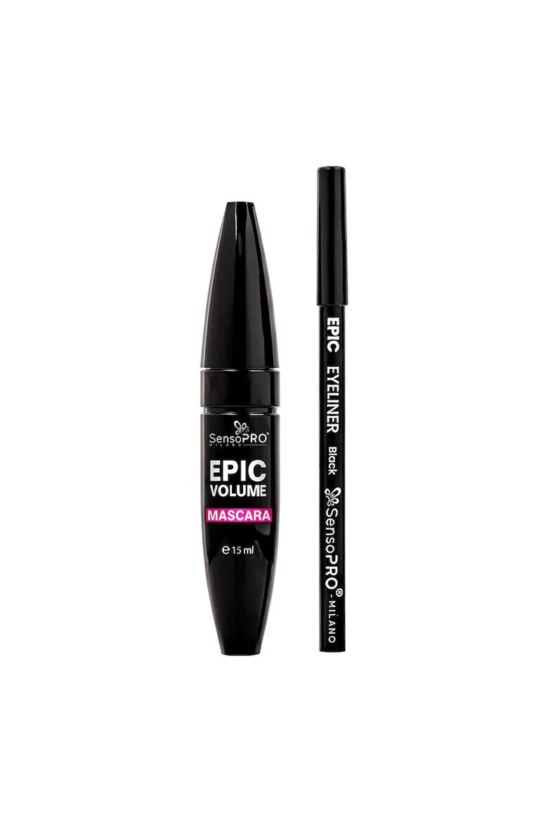 SensoPRO Комплект спирала и очна линия Milano Epic Volume - Smokey Eyes Essentials