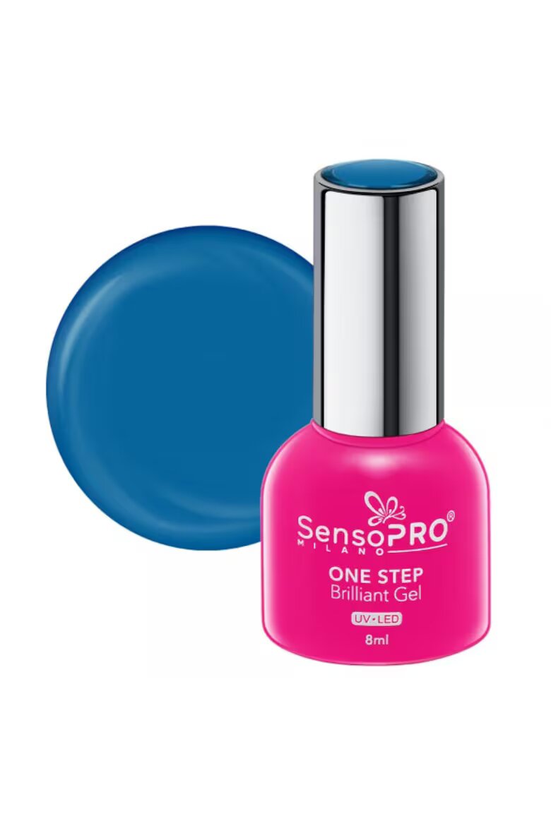 SensoPRO Milano Полупостоянен One Step Brilliant Gel Nail Polish 8 ml Royal Holiday #42