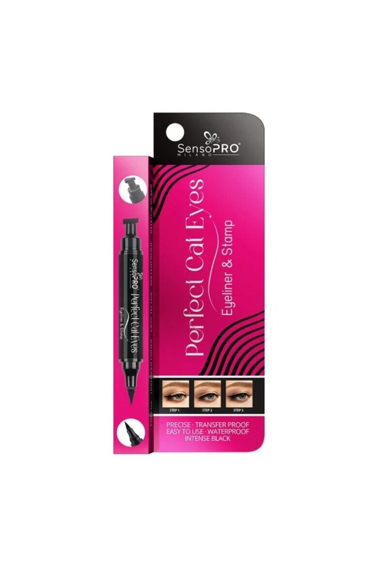 SensoPRO Очна линия Carioca с щампа 2 в 1 Perfect Cat Eyes Milano