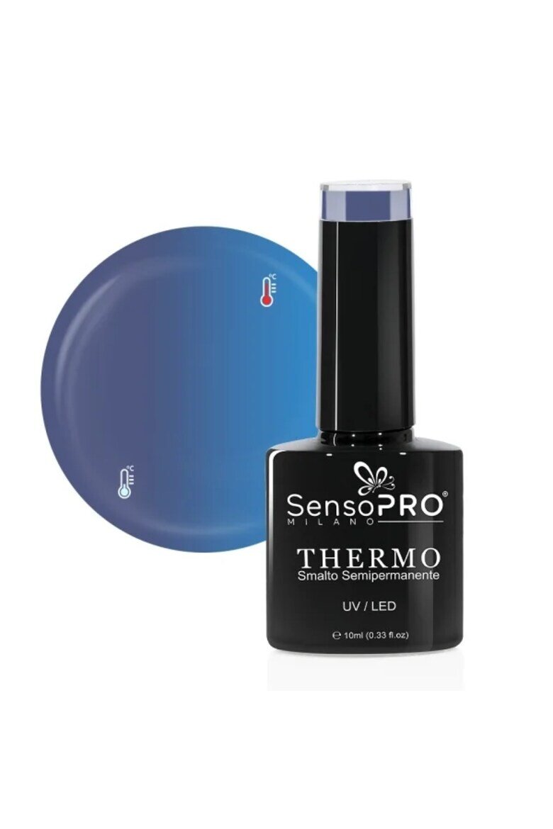 SensoPRO Полуперманентен термо лак за нокти Milano - Ocean Splash 10 ml