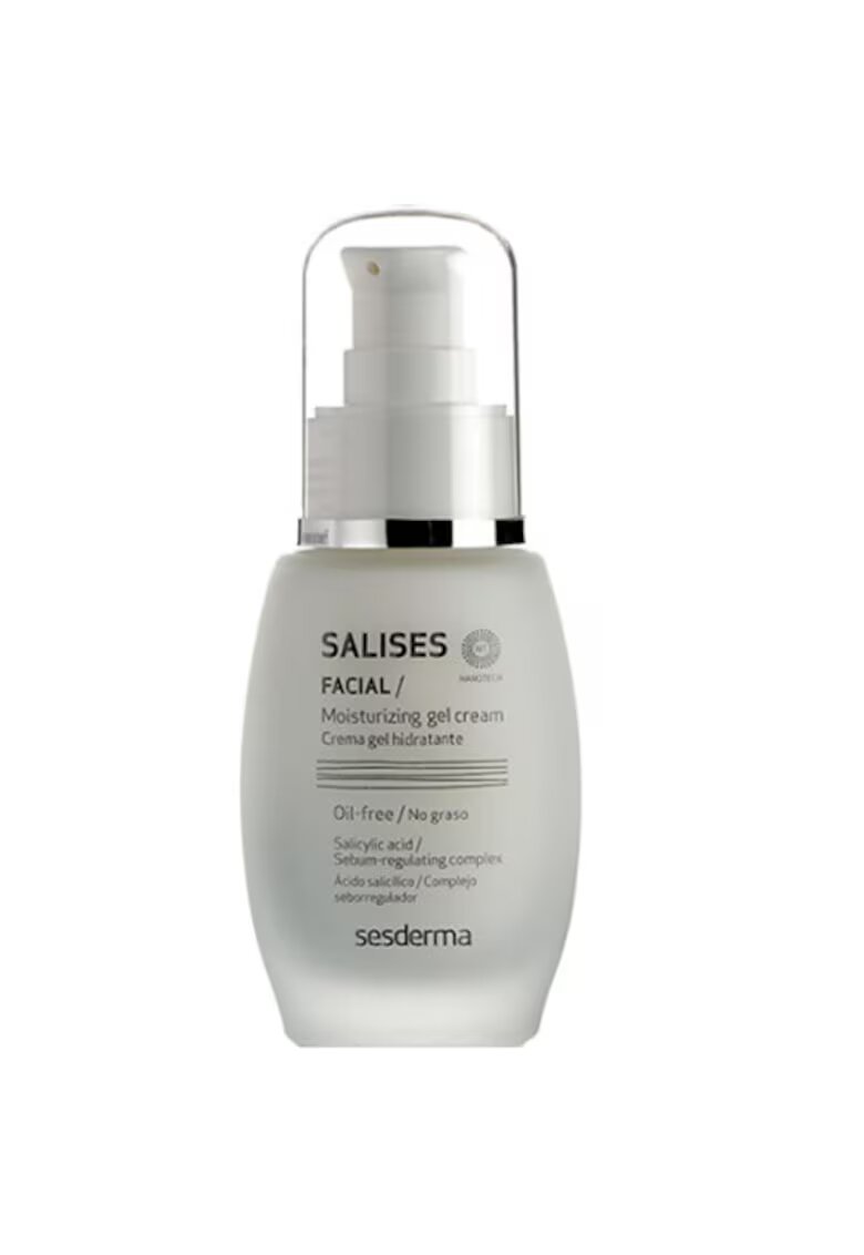 Sesderma Хидратиращ гел-крем Salises - За кожа - склонна към акне - 50 мл