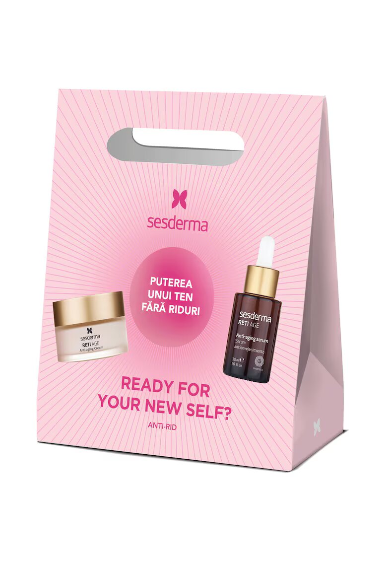 Sesderma Комплект RETI AGE: Липозомен серум - 30 мл + Крем за лице против стареене за зряла кожа - 50 мл