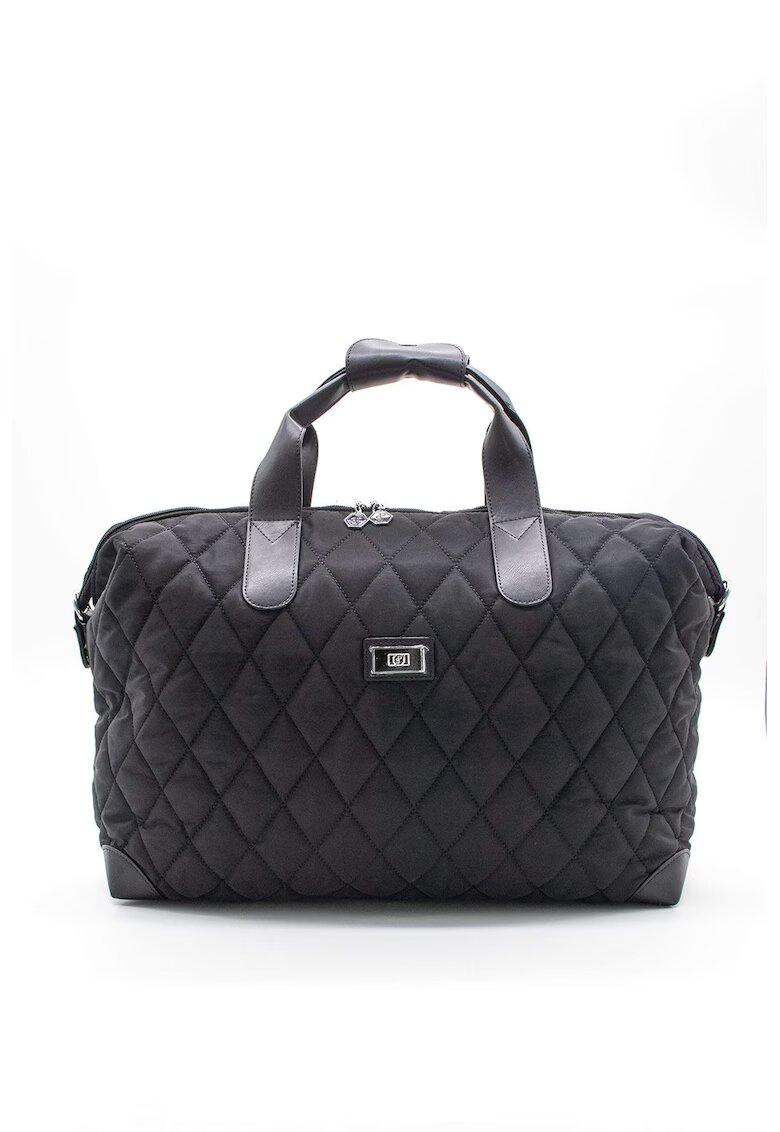 SilverPolo Елегантна duffle чанта - Черен - 33 x 45 x 15 CM