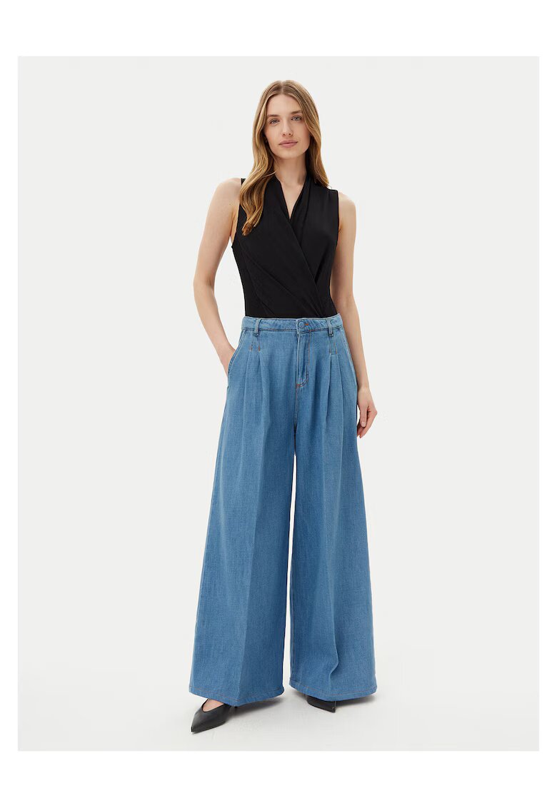 Silvian Heach Дамски дънки - Palazzo Wide Leg -