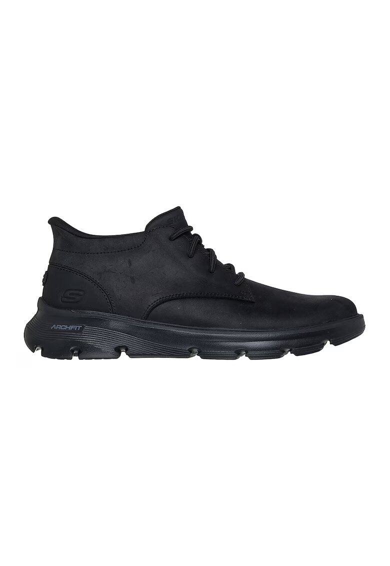 Skechers Боти Arch Fit Garza - Ridley тип Slip-Ins с кожа