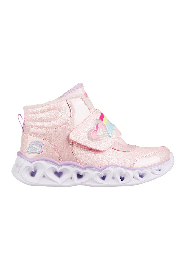 Skechers Боти Heart Lights Briliant Rainbo с бляскав ефект