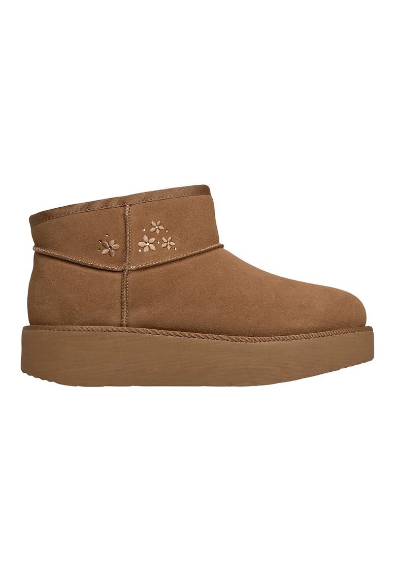 Skechers Боти Keep Cozy Slip-Ins W 169143-CSNT - Жени - Кафяв
