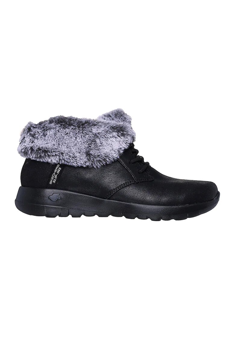 Skechers Боти On The Go - Черен/Сив