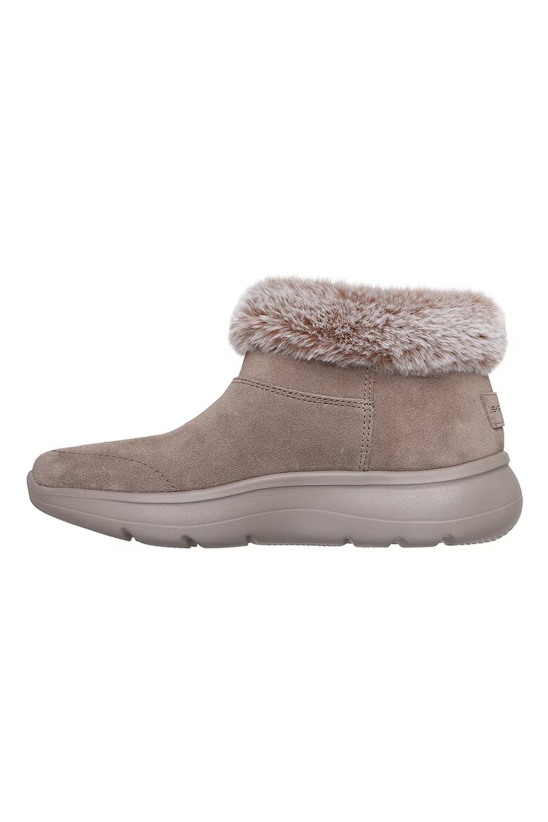 Skechers Боти On The Go Encore Elisa с еко пух Бежов