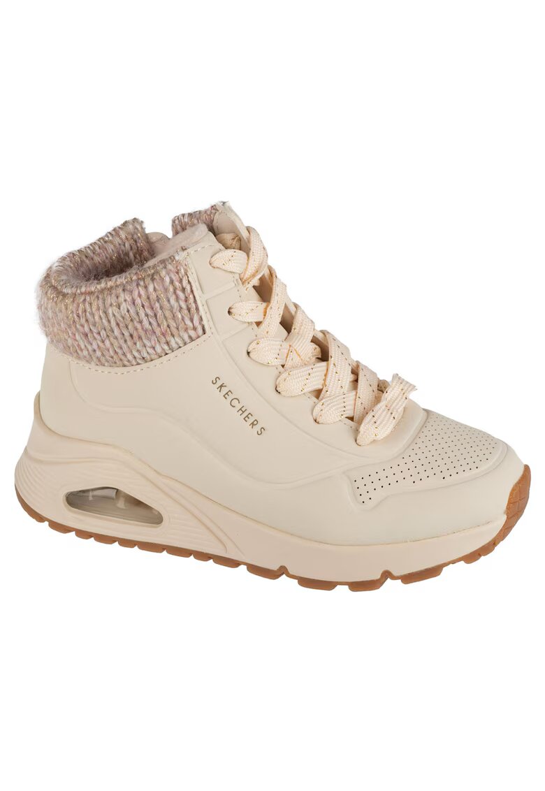 Skechers Боти с текстил - Бежов