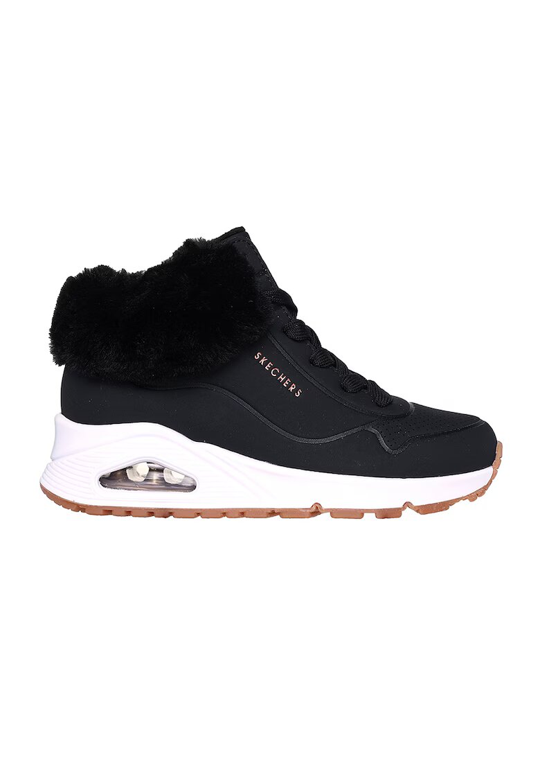 Skechers Боти-спортни обувки Uno-Fall Air - Бял/Черен