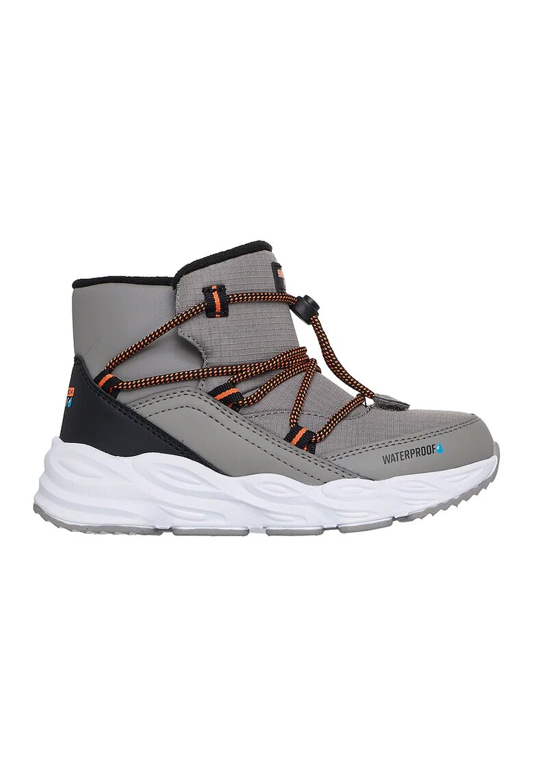 Skechers Боти Turbo Tread Storm Glider - Сив/Оранжев