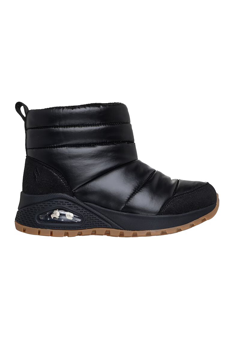 Skechers Боти Uno Rugged с цип - Черен