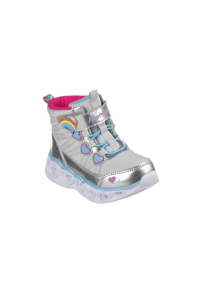 Skechers Боти за момичета ботуши Естествена кожа -