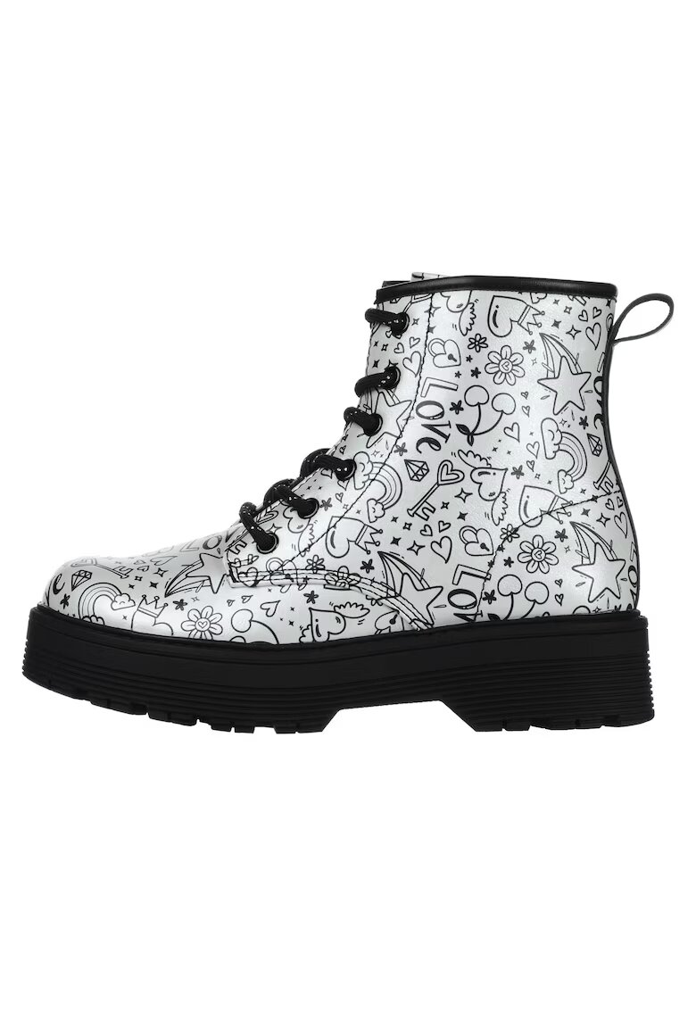 Skechers Ботуши GRAVLEN HI - DOODLE 303408LSLBK