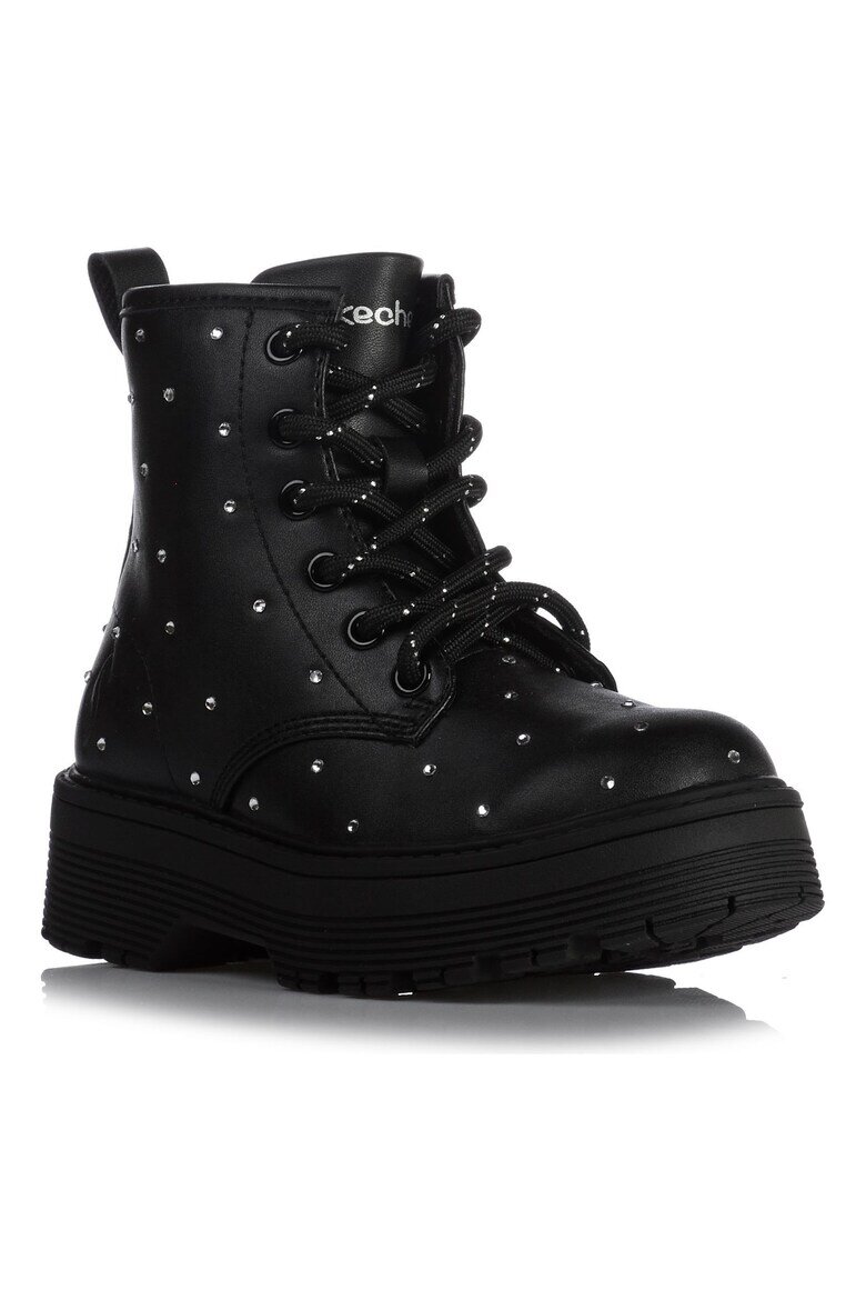 Skechers Ботуши Gravlen Hi - Jewel Strut 303471LBLK