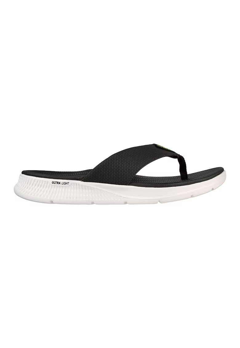 Skechers Чехли Go Consistent от еко кожа - Черен