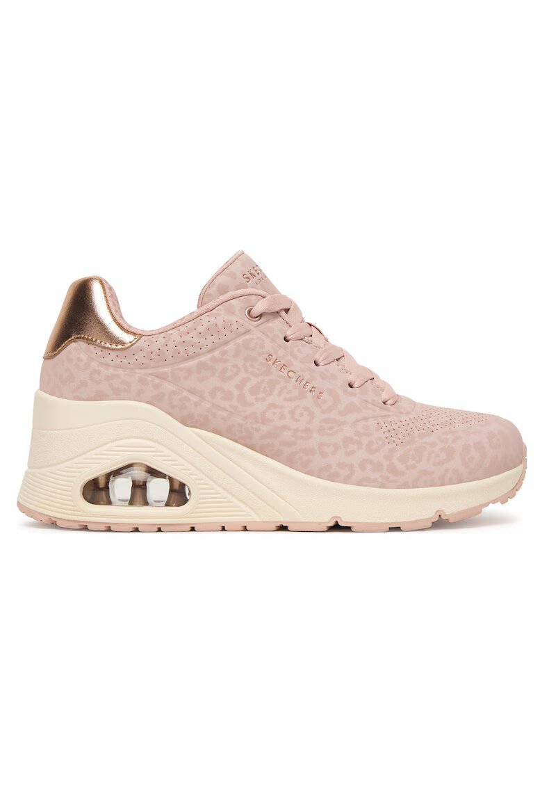 Skechers Дамски кецове - еко кожа