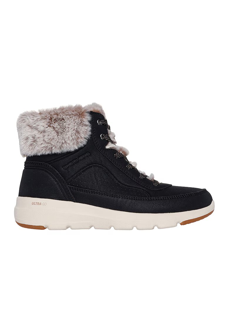 Skechers Дамски обувки [144199/BLK] - зимни - спортни - черни