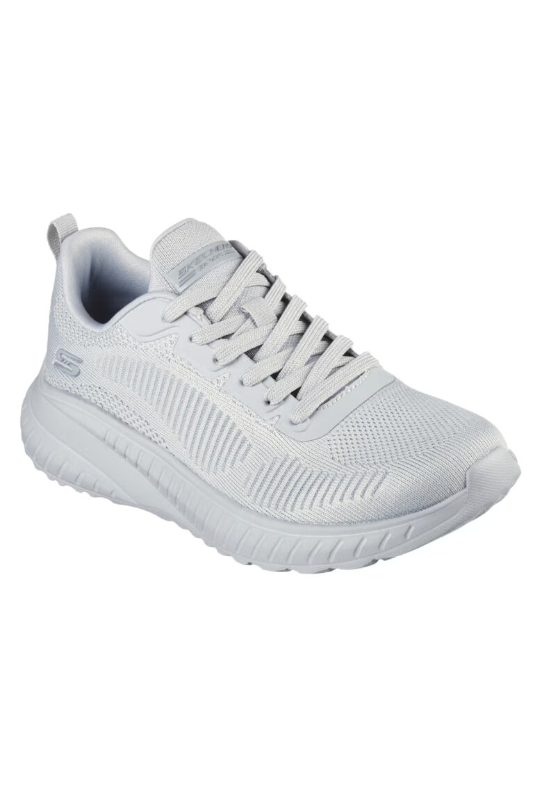 Skechers Дамски обувки - BOB'S SQUAD CHAOS-FACE OFF 117209-LTGY - сиви - текстил - Сив