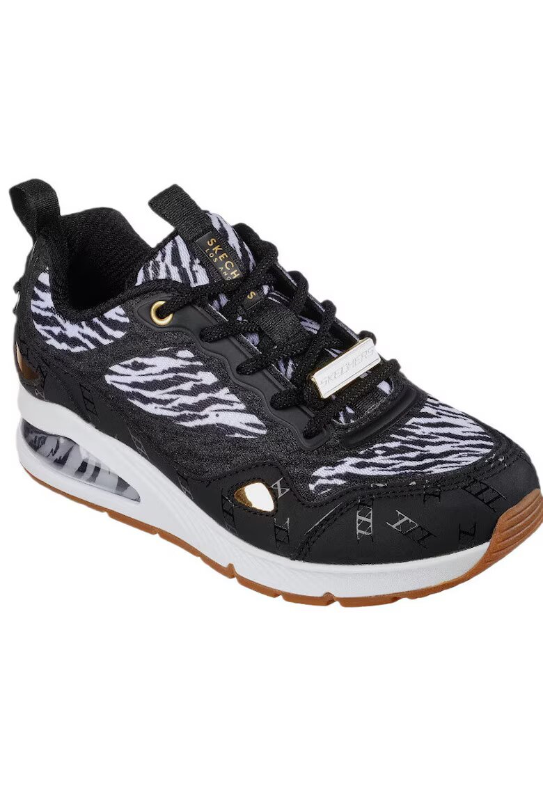 Skechers Дамски обувки - Екокожа - Черни
