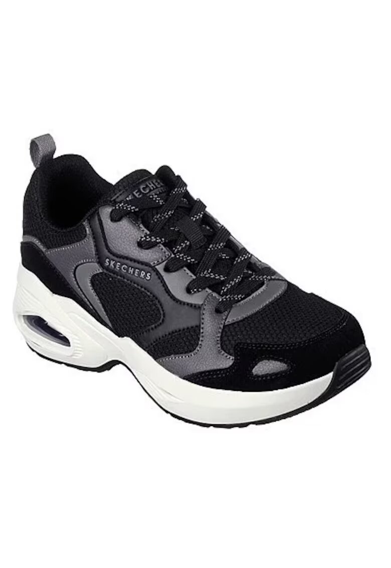 Skechers Дамски обувки екокожа - черни