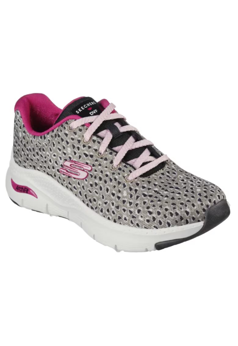 Skechers Дамски обувки мрежести - черни