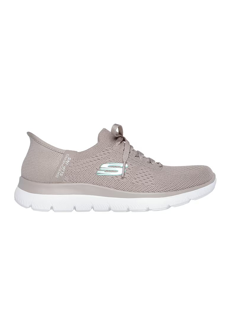 Skechers Дамски обувки Summits - Сиво-кафяв
