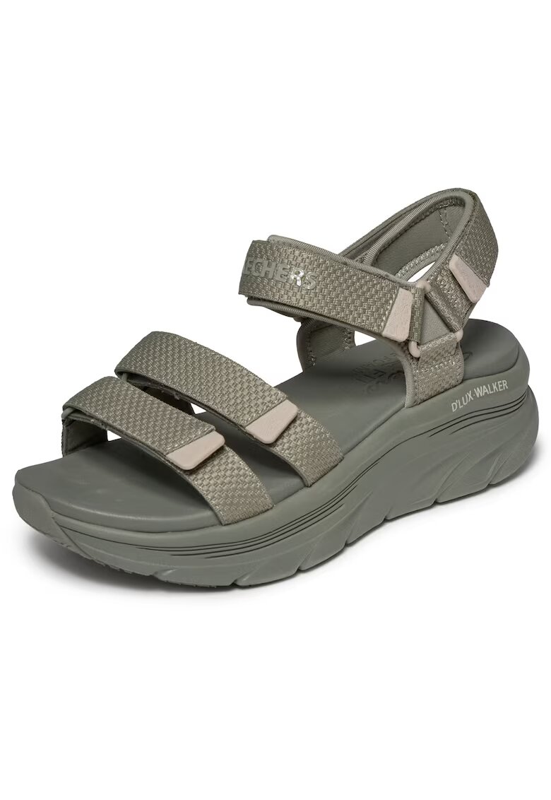 Skechers Дамски сандали D'LUX WALKER SANDAL SEA SCAPE 119826 - TAUPE