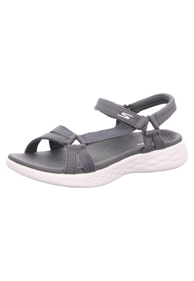 Skechers Дамски сандали ON-THE-GO 600 - BRILLIANCY - Текстил - Сив