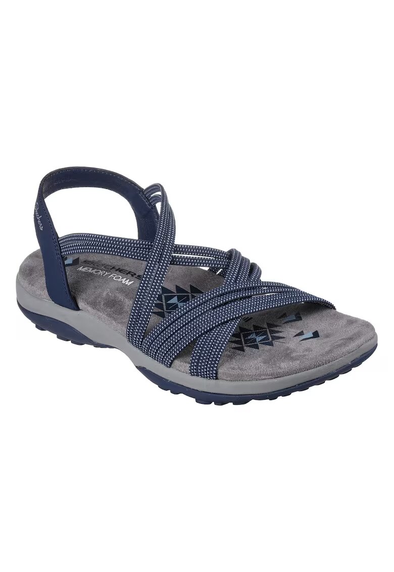 Skechers Дамски сандали - Reggae Slim - Turn It Up 163117 - Тъмносин