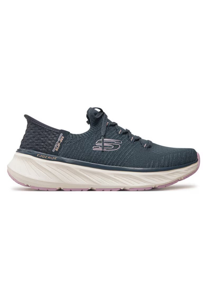 Skechers Дамски сини текстилни спортни обувки