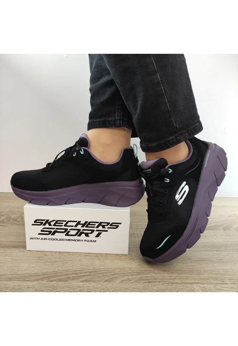 Skechers Дамски спортни обувки 150108 Bkmt - Черни