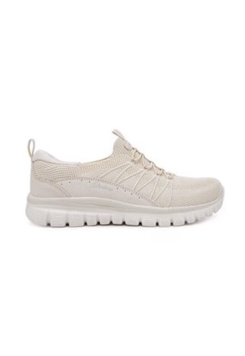 Skechers Дамски спортни обувки 304739910 - Текстил - Бели