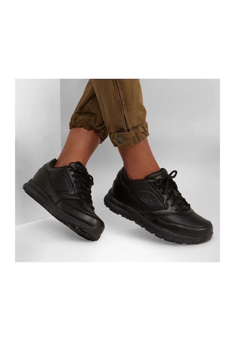 Skechers Дамски спортни обувки 77235 Ec Black - 41 - черни