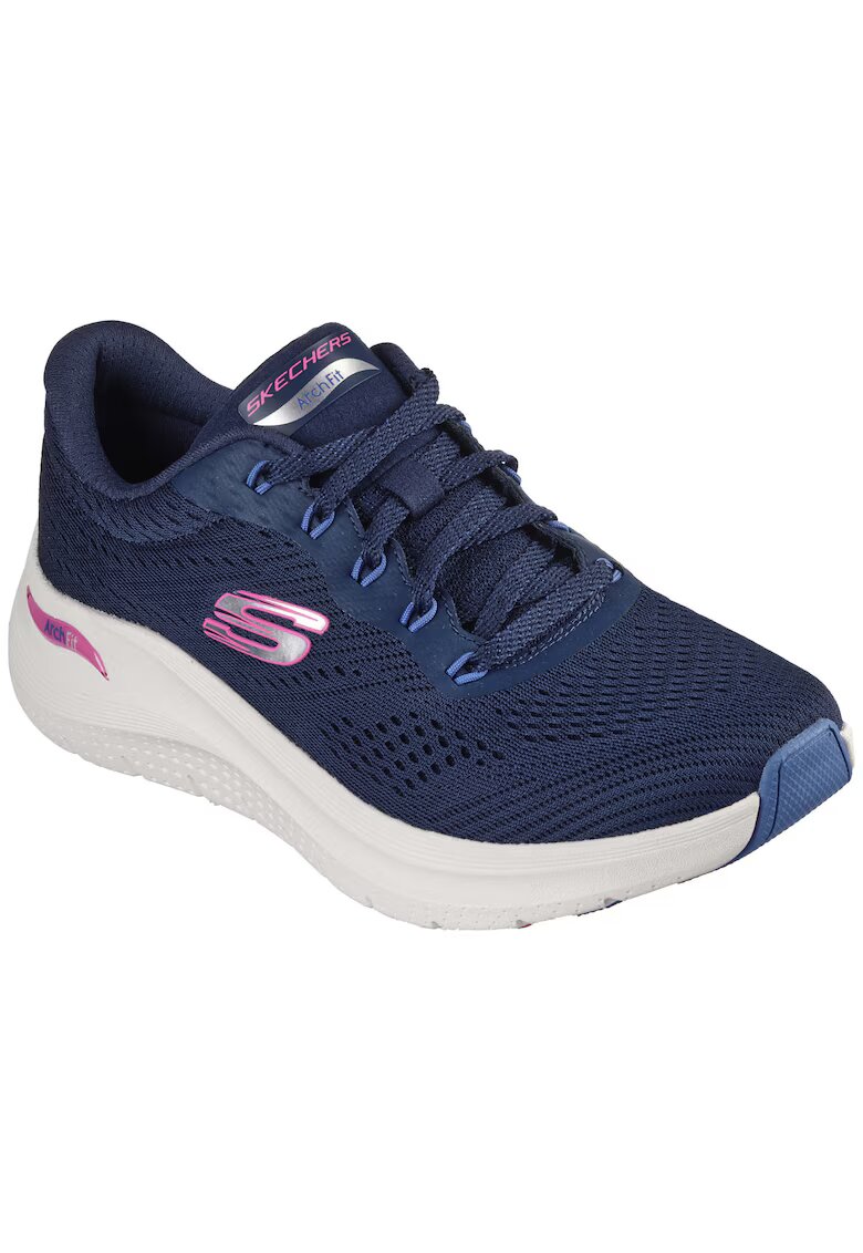 Skechers Дамски спортни обувки ARCH FIT 2.0 BIG LEAGUE 150051 NAVY/МНОГОЦВЕТНИ