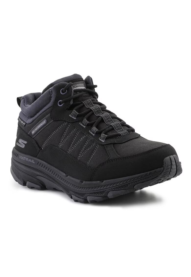 Skechers Дамски спортни обувки черни - синтетични - с връзки