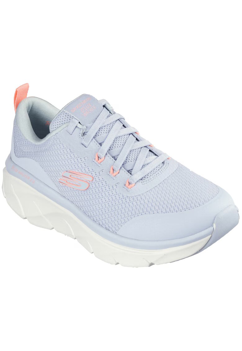 Skechers Дамски спортни обувки D LUX WALKER 2.0 RADIANT ROSE 150095 BLUE/NEON CORAL