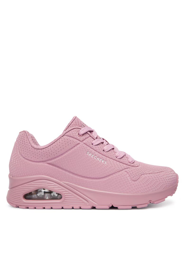 Skechers Дамски спортни обувки - Mauve Uno - екологична кожа