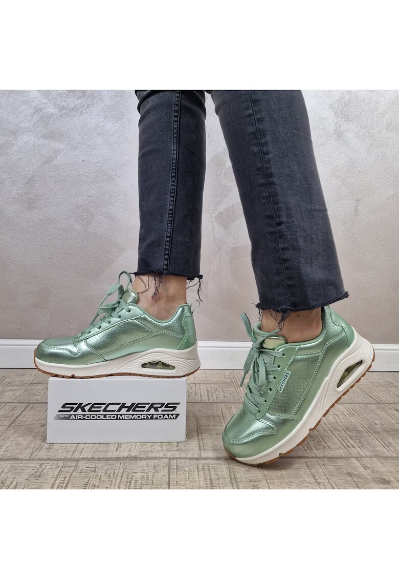 Skechers Дамски спортни обувки UNO METALLIXS 177109