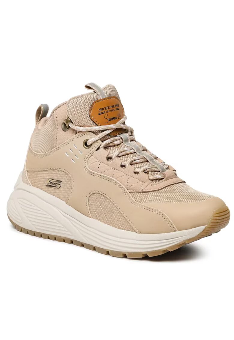 Skechers Дамски трекинг обувки естествена кожа - бежови