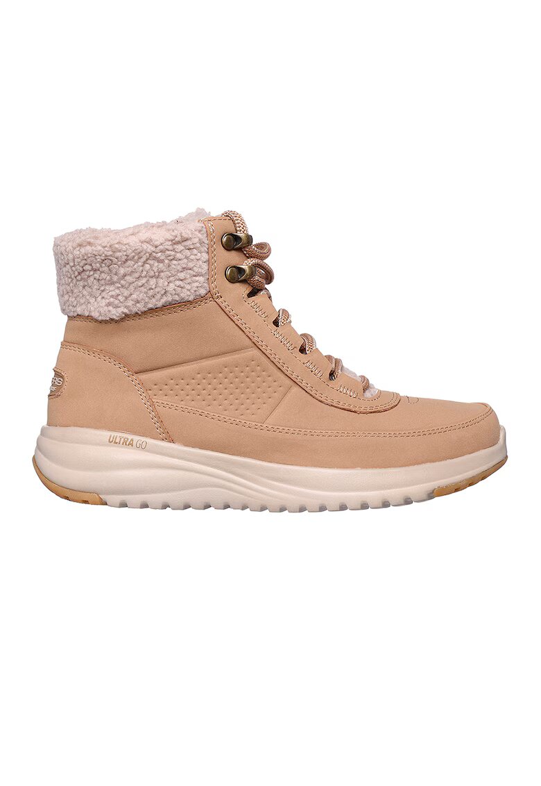 Skechers Дамски зимни боти - - Камел