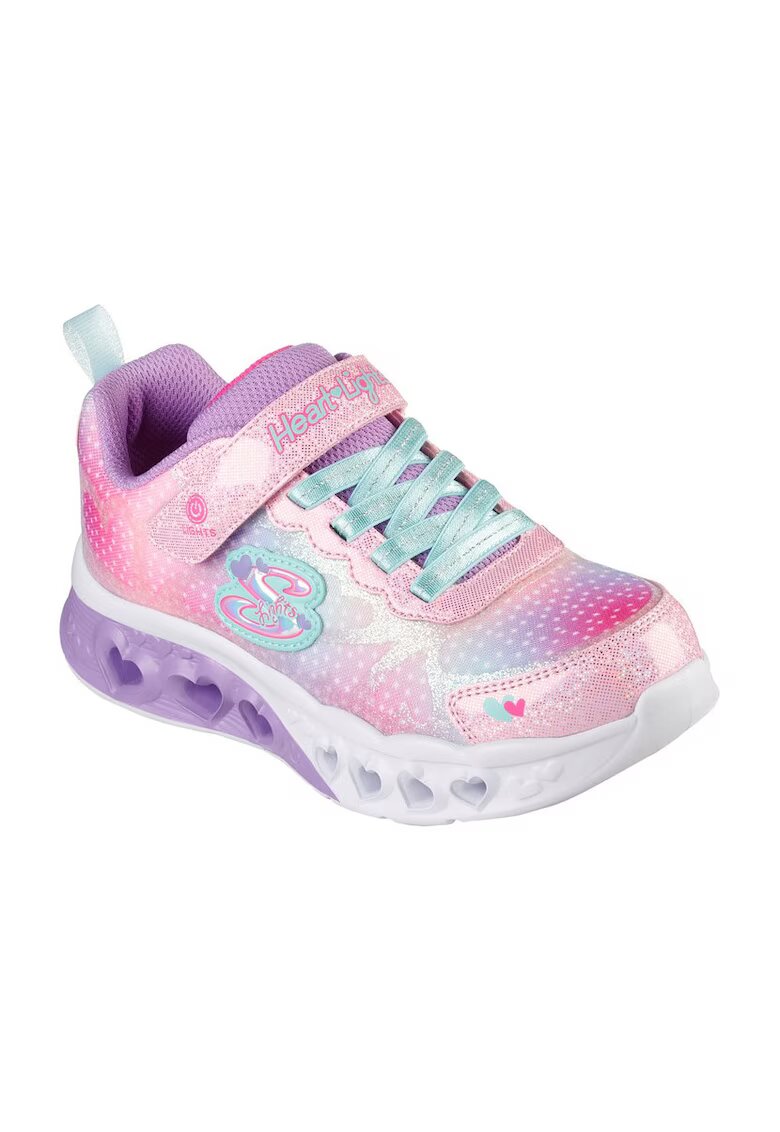 Skechers Детски обувки със светеща система Flutter Heart Lights Simply Love