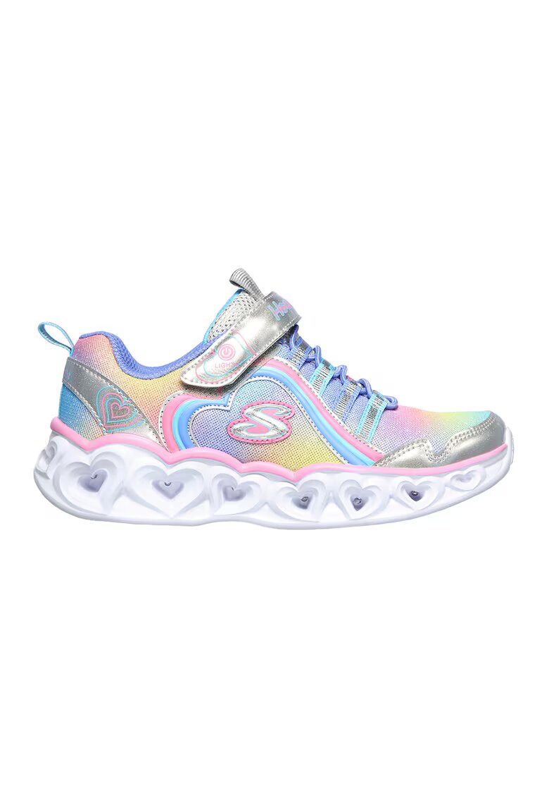 Skechers Детски обувки Светлинна система Heart Lights Rainbow Lux - 26 EU - Розов