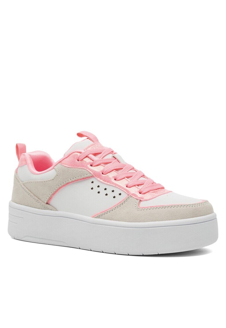 Skechers Детски спортни обувки - COURT HIGH - синтетичен материал - бял