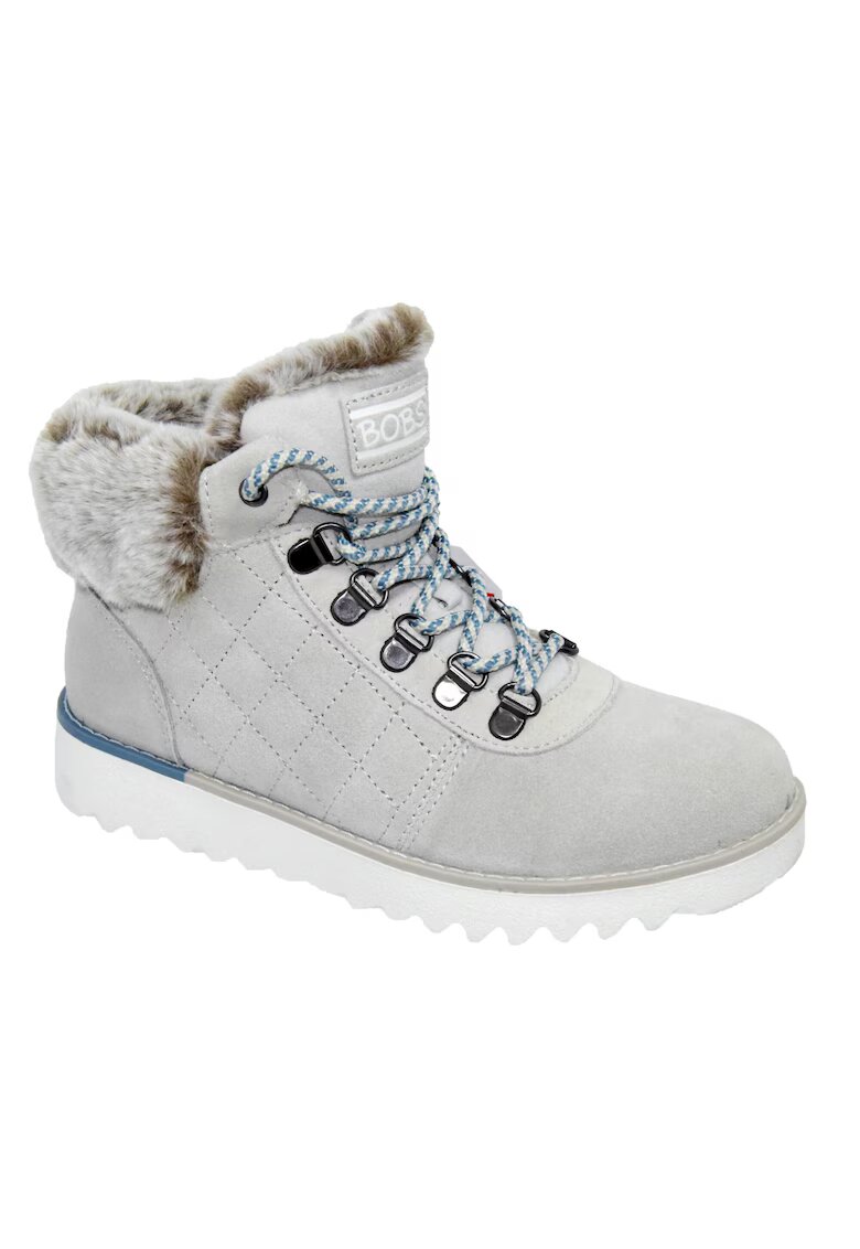 Skechers Ежедневни дамски ботуши 113431 сиво - сиво
