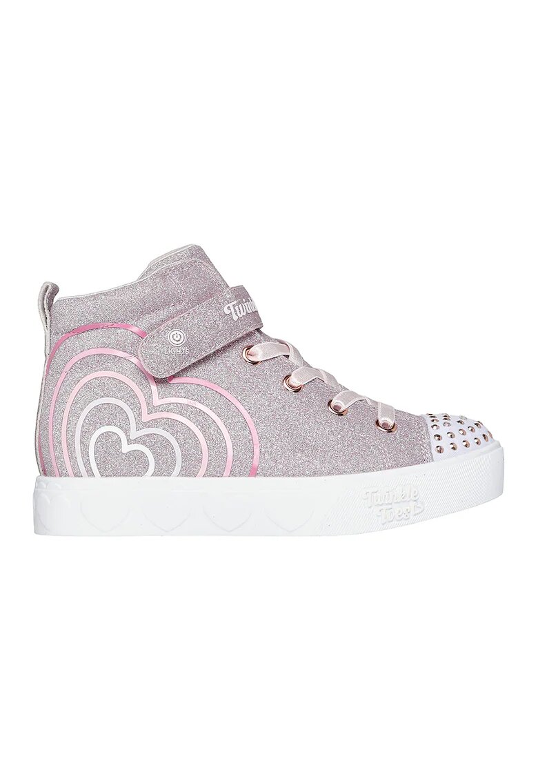 Skechers Кецове Twinkle Toes Heart Steps с LED светлини
